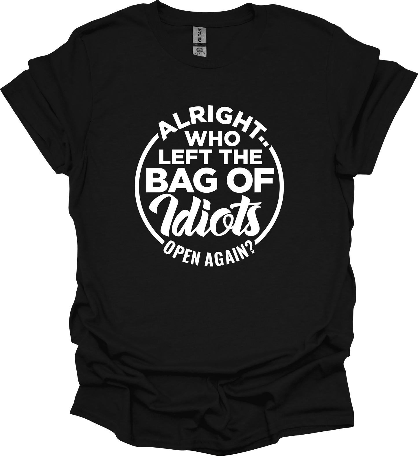 ALRIGHT WHO LEFT THE BAG OF INIOTS OPEN