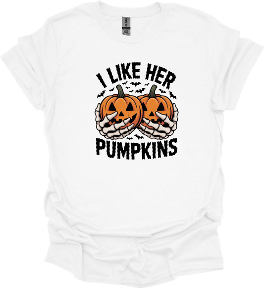 I LIKE HER PUMPKINS